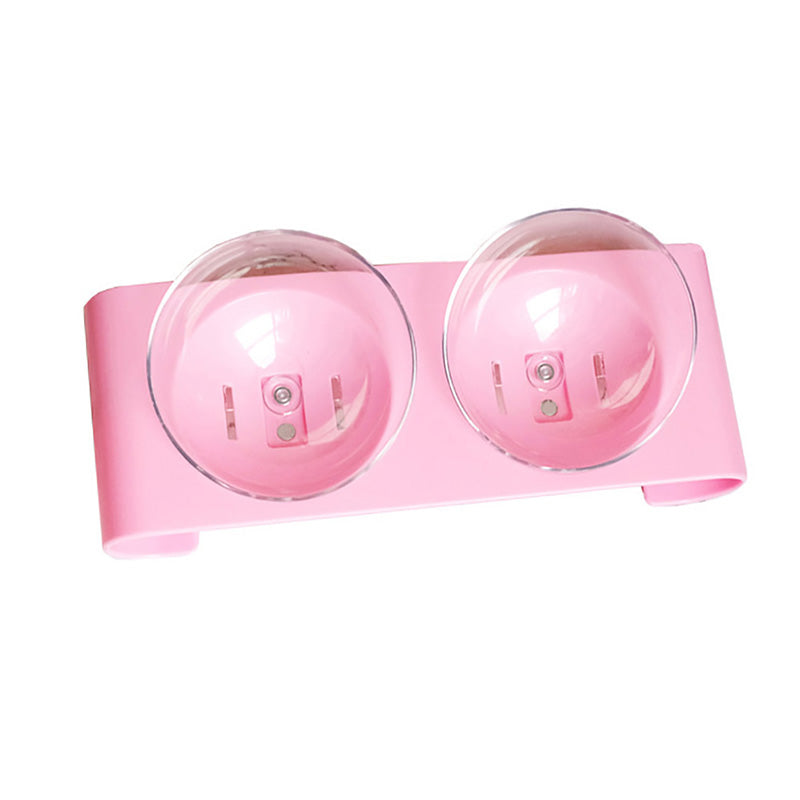 Ceramic Cat Food & Water Bowl Set – Whisker-Friendly, Non-Slip Base, Dishwasher Safe