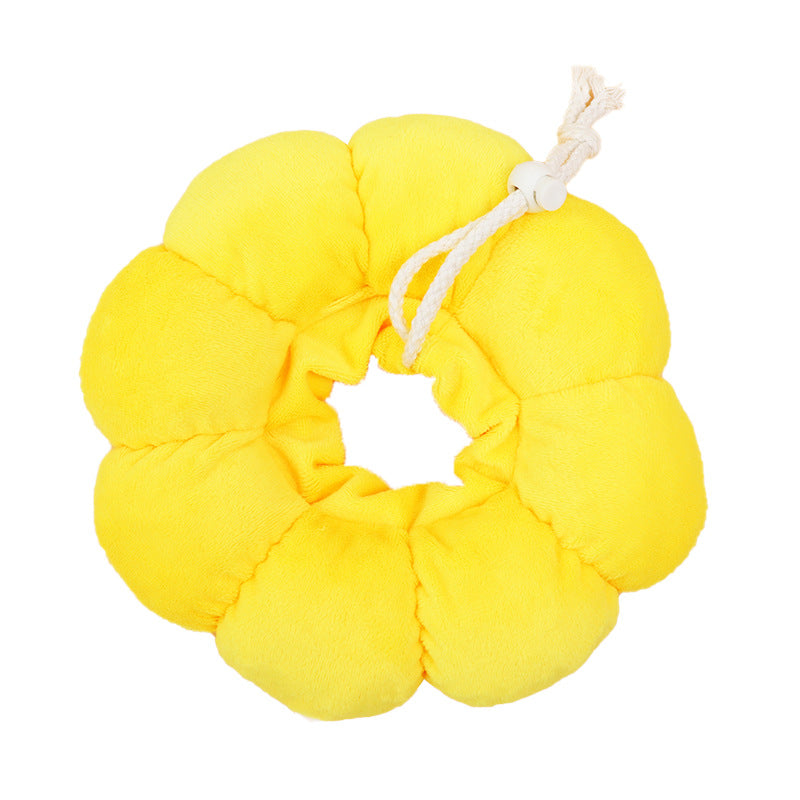 Sunflower Pet Cone Collar – Soft, Lightweight, Anti-Lick Recovery Collar for Cats & Dogs