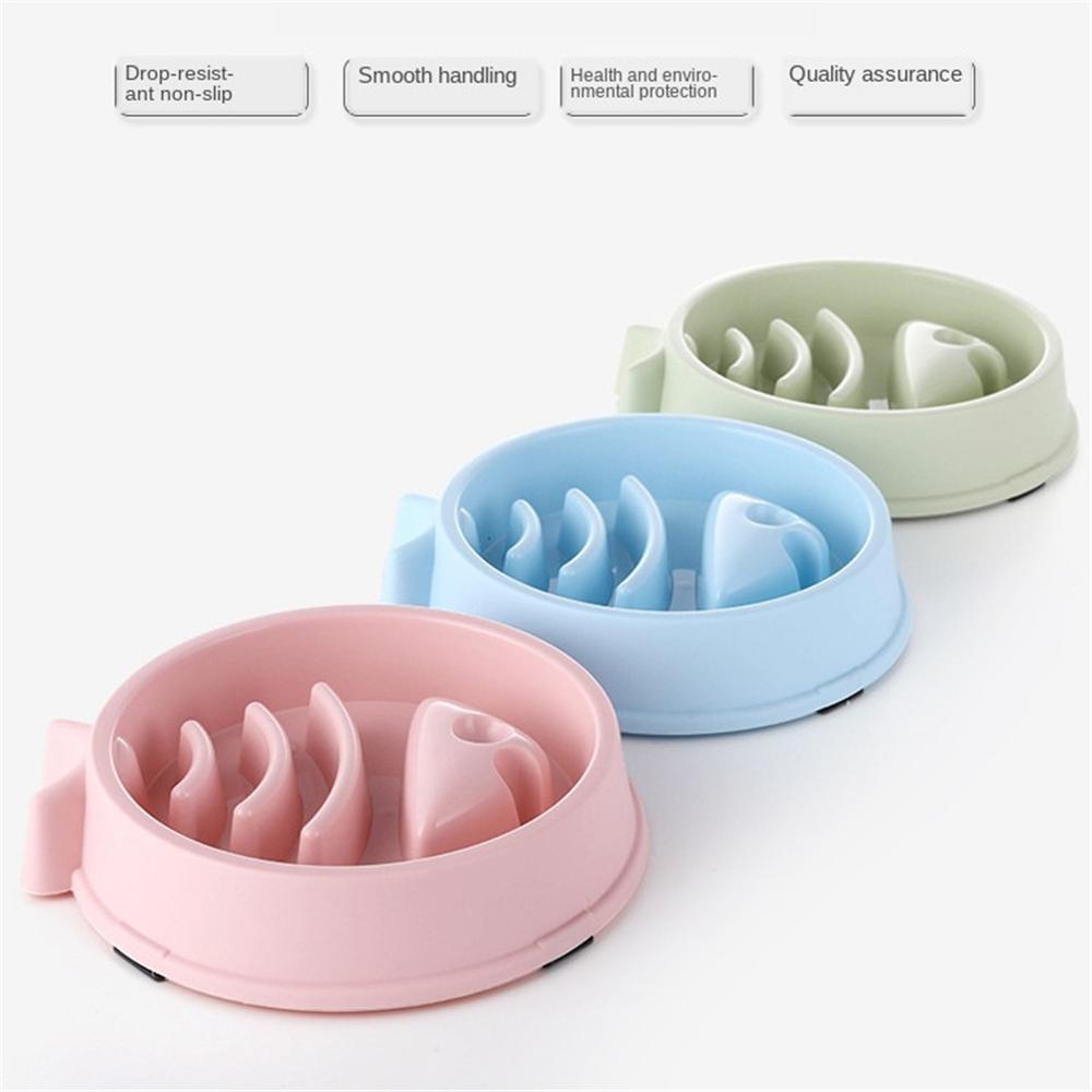 Slow Feeder Dog Bowl – Anti-Bloat, Interactive Fish Bone Design | Healthy Eating for Dogs