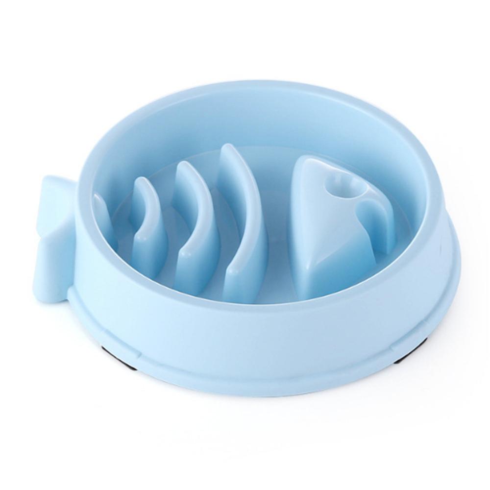 Slow Feeder Dog Bowl – Anti-Bloat, Interactive Fish Bone Design | Healthy Eating for Dogs