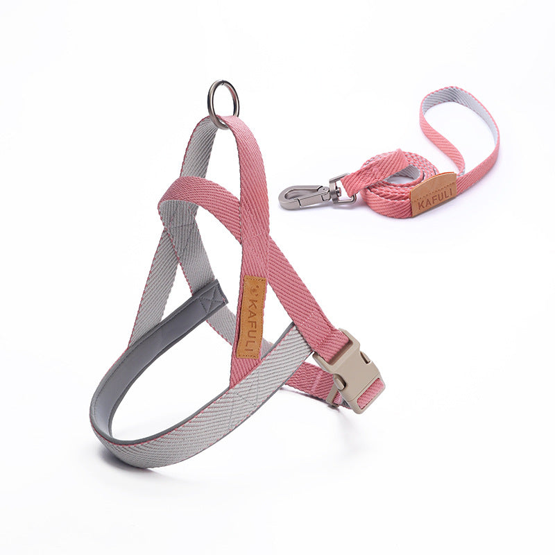 Dog Harness & Lead Set – Vest Chest Harness for Medium & Large Dogs