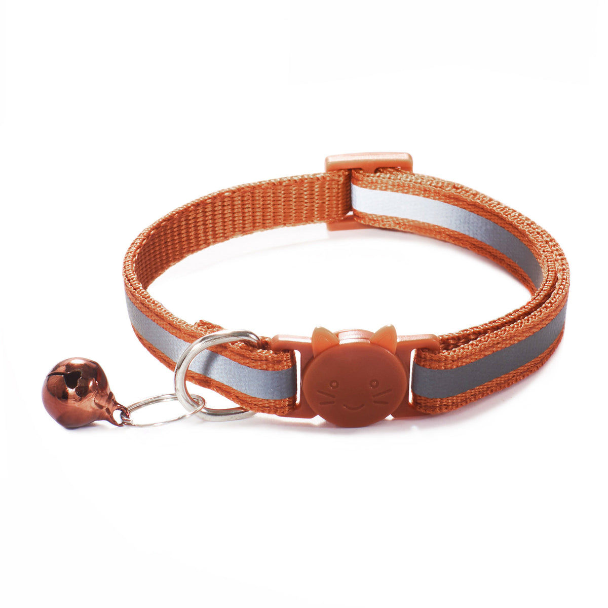Reflective Cat Collar with Safety Clasp & Bell – Colourful, Adjustable, Lightweight