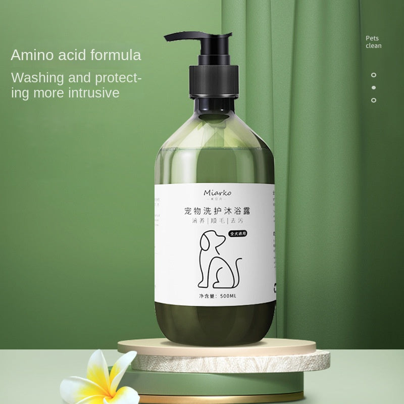 Pet Shampoo 500ml – Deodorising & Scented Bath Wash for Cats & Dogs