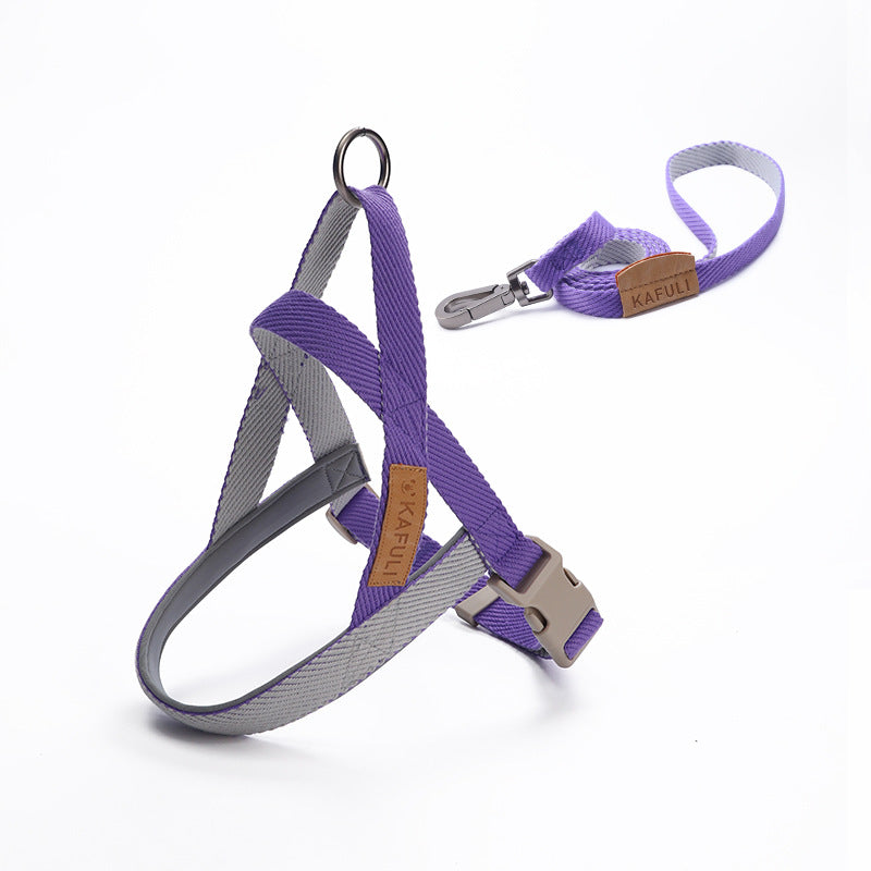 Dog Harness & Lead Set – Vest Chest Harness for Medium & Large Dogs