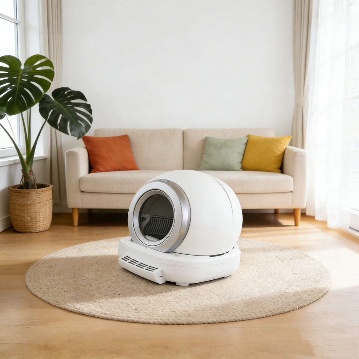 Cross border intelligent fully automatic cleaning of cat litter box and automatic removal of cat litter