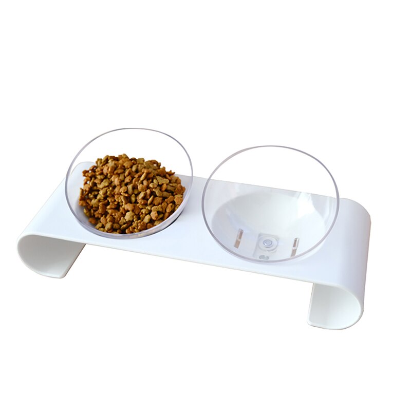 Ceramic Cat Food & Water Bowl Set – Whisker-Friendly, Non-Slip Base, Dishwasher Safe