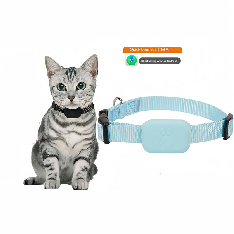 GPS Pet Tracking Collar – Real-Time Location for Cats & Dogs, Lightweight & Waterproof