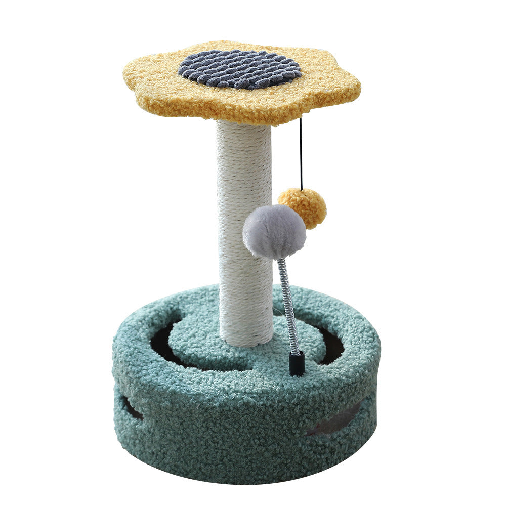 Cat Scratching Post & Activity Tree – Multi-Level Kitten Toy, Scratch, Climb & Play