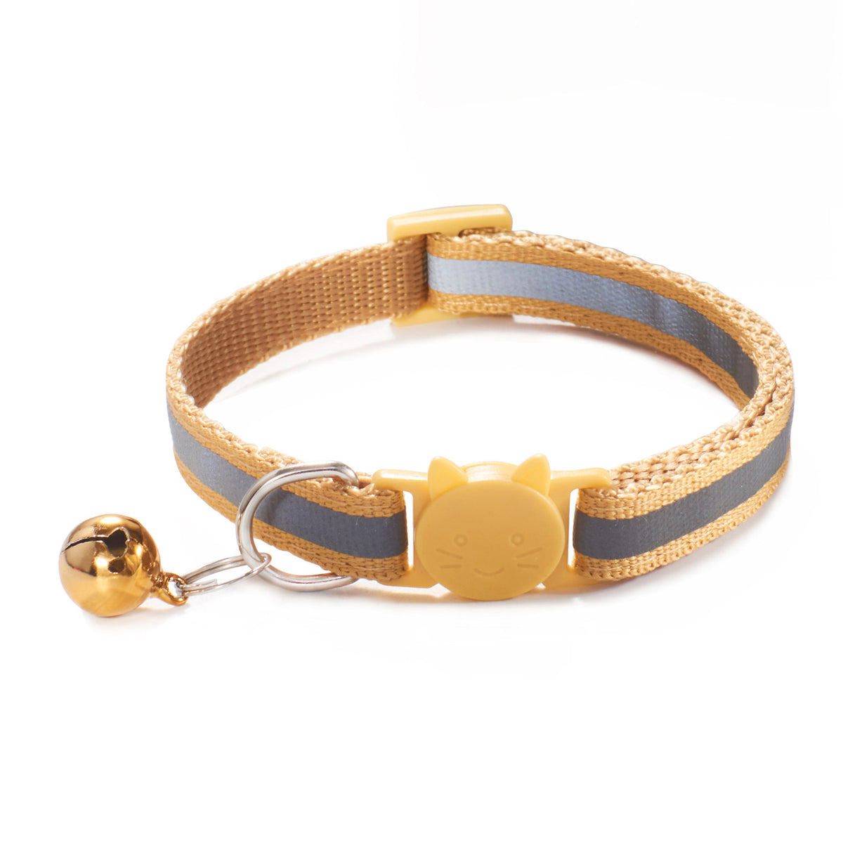 Reflective Cat Collar with Safety Clasp & Bell – Colourful, Adjustable, Lightweight