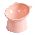 Tilted Raised Cat Bowl – Ergonomic Slanted Design to Protect Spine | Cats & Small Dogs