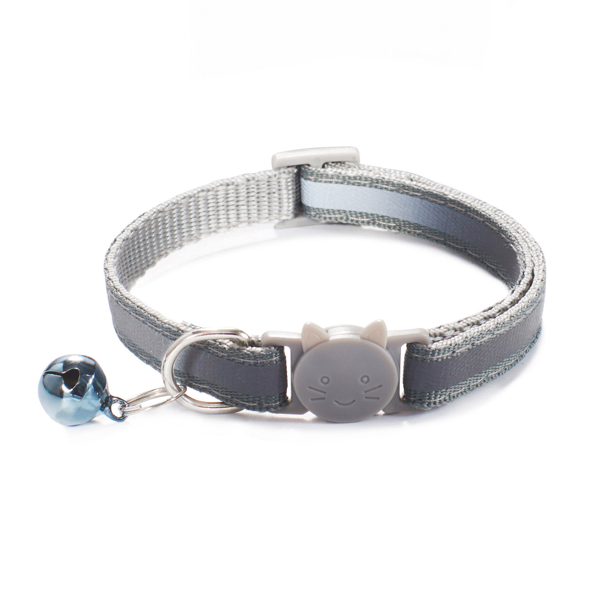 Reflective Cat Collar with Safety Clasp & Bell – Colourful, Adjustable, Lightweight