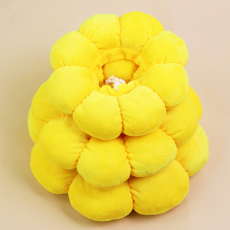 Sunflower Pet Cone Collar – Soft, Lightweight, Anti-Lick Recovery Collar for Cats & Dogs