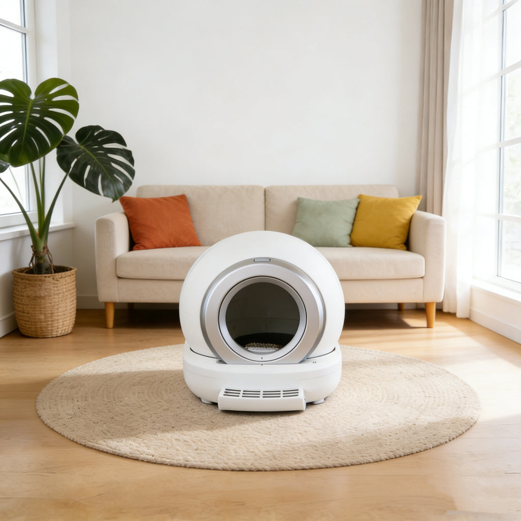 Cross border intelligent fully automatic cleaning of cat litter box and automatic removal of cat litter