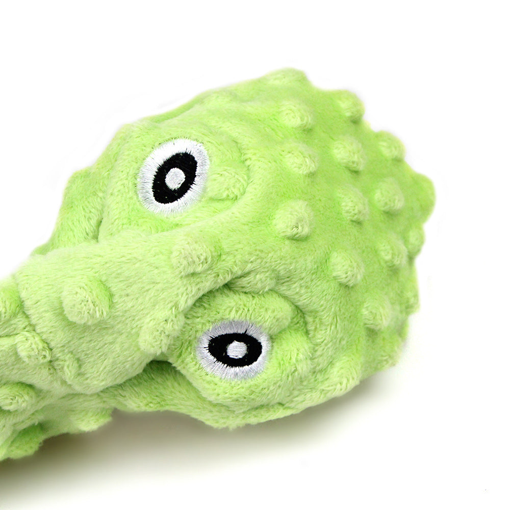 Squeaky Octopus Pet Toy – Interactive Puzzle Biting Toy for Cats & Dogs