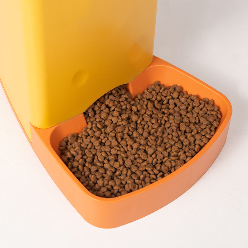 Automatic Cat Feeder & Water Dispenser – 2-in-1 Food & Water Bowl for Cats